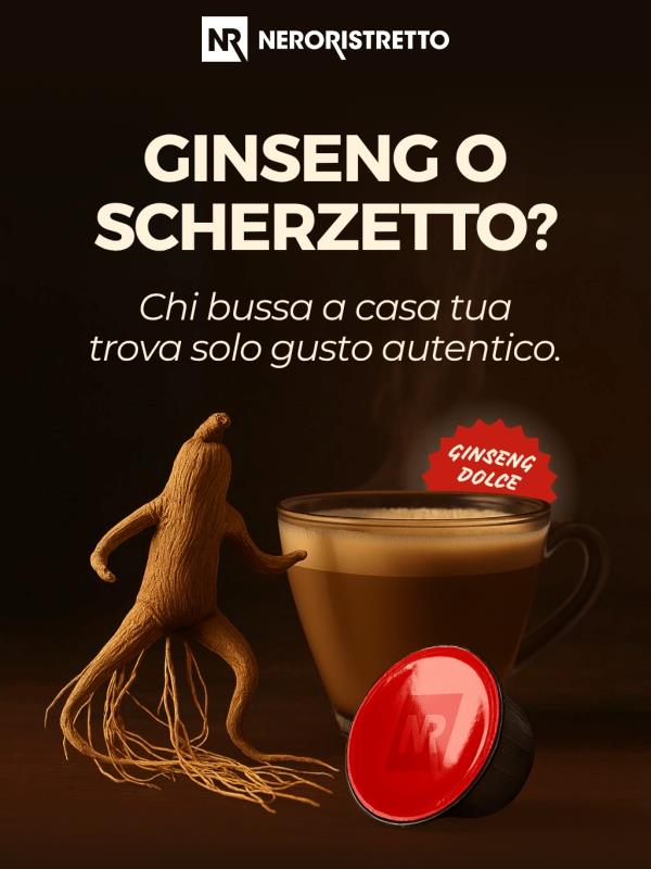 Ginseng o scherzetto? 🫚😏