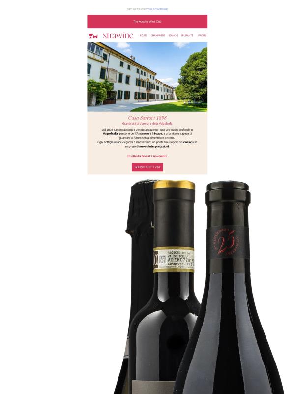 Sartori: passione per l’Amarone e il Soave