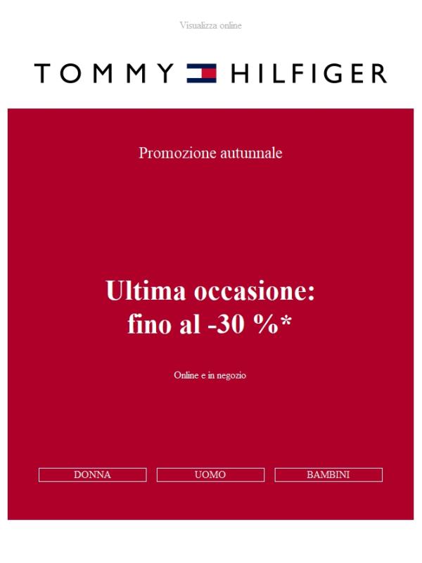 Ultima occasione: fino al -30%