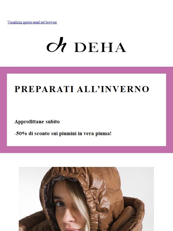 Preparati all'inverno con DEHA ❄️