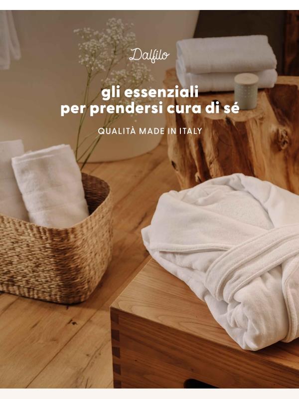 🧖🏼♀️ Gli Essenziali per il tuo benessere