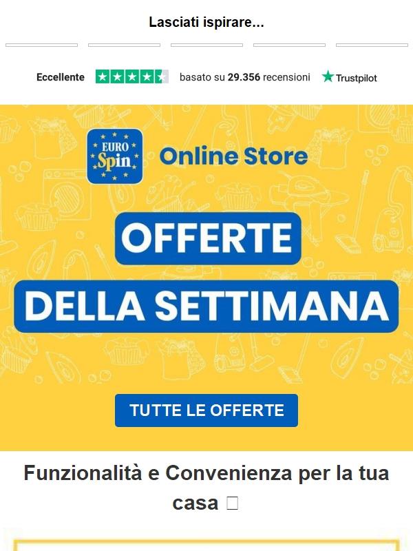 Offerte speciali per la tua casa: scopri la selezione Eurospin