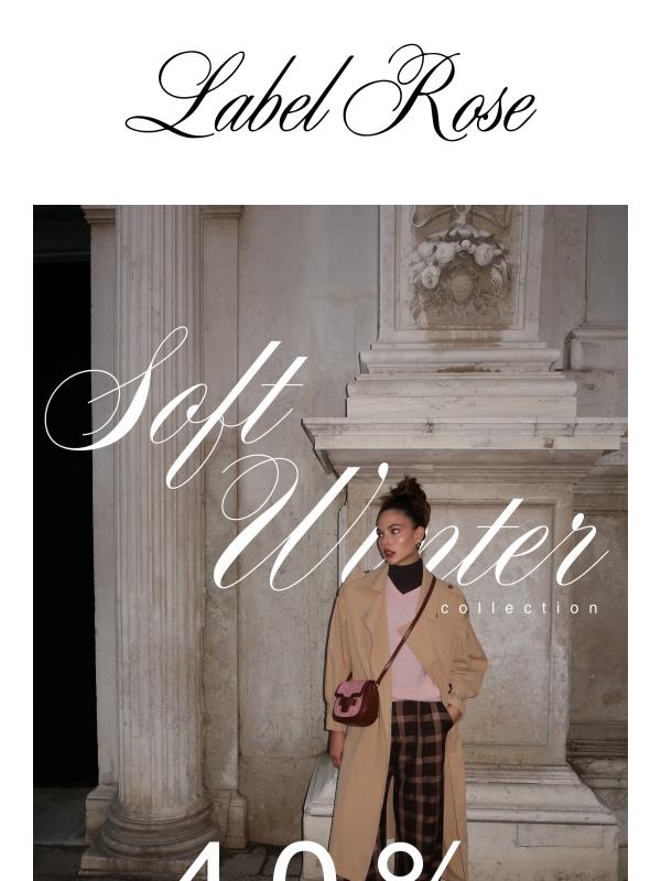 ❄️ -40% SU TUTTA LA COLLEZIONE!