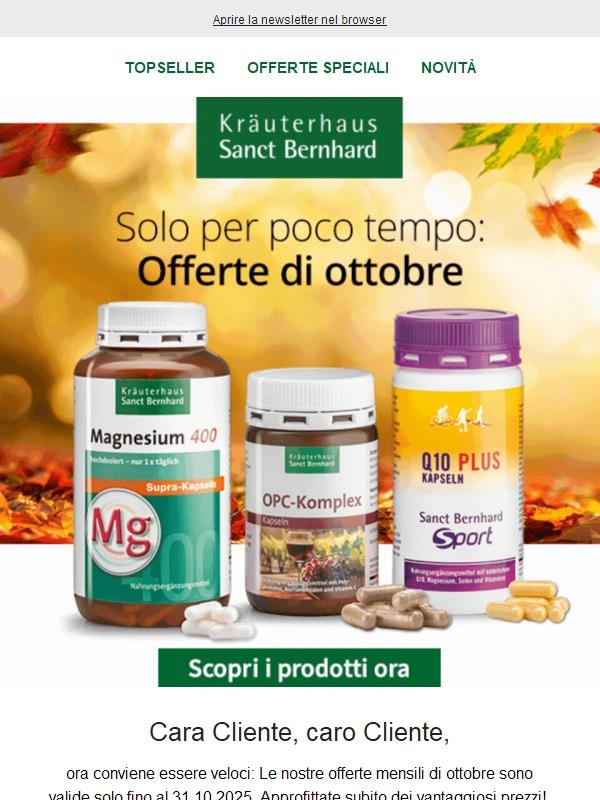 Non perdete l'occasione: Offerte di ottobre ⏳