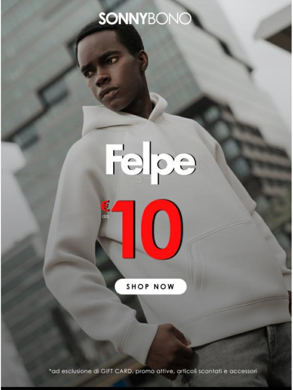 😱 Felpe in SUPER SCONTO da 10€