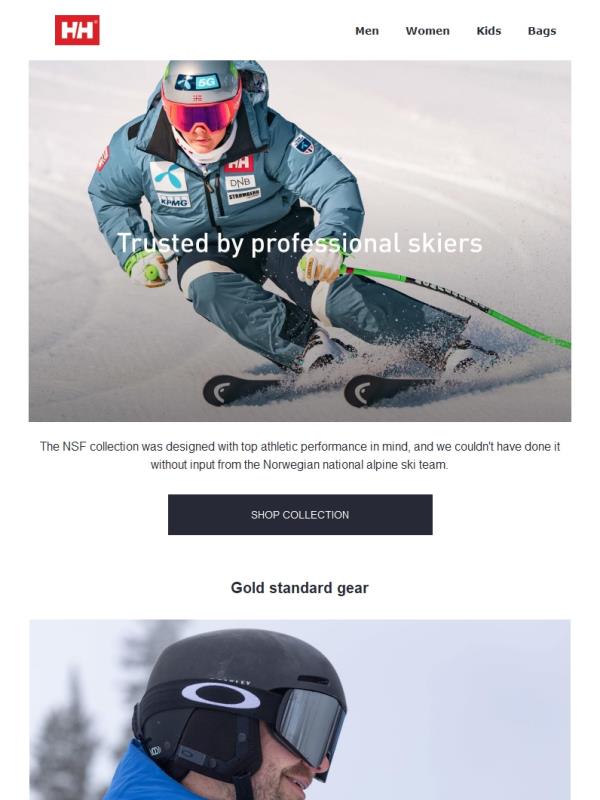 Gear up like a pro skier