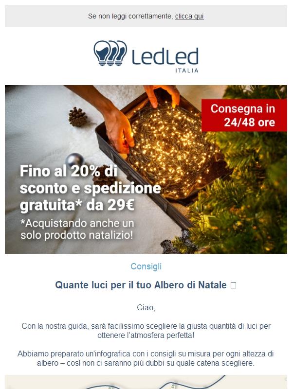 ! 🎄 Quante luci per il tuo Albero di Natale? Scoprilo adesso ✨