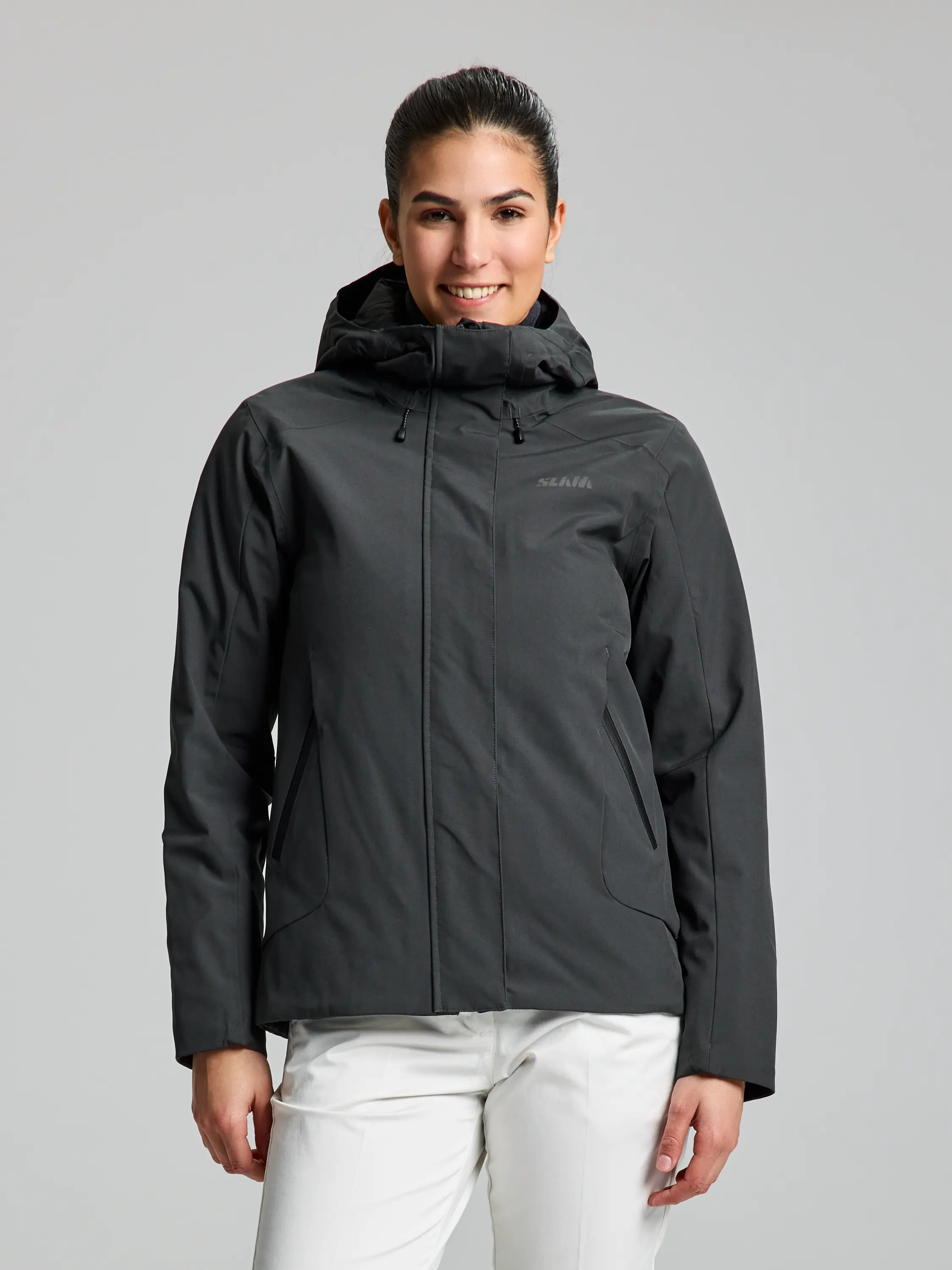 ACTIVE WOMAN HOODED INSULATED JACKET CL