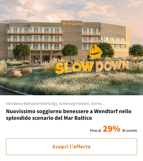 Nuovissimo soggiorno benessere a Wendtorf nello splendido scenario del Mar Baltico