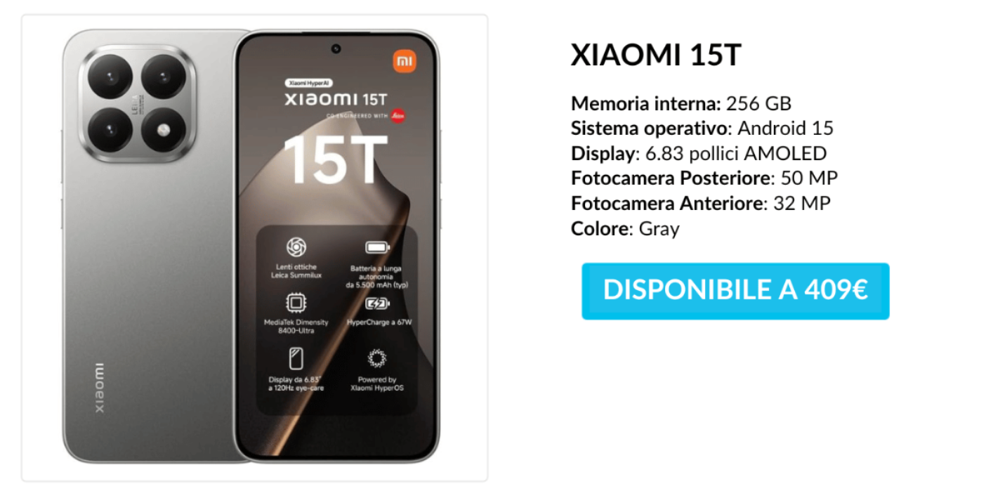 Xiaomi 15T | Phoneclick