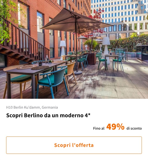 Scopri Berlino da un moderno 4*