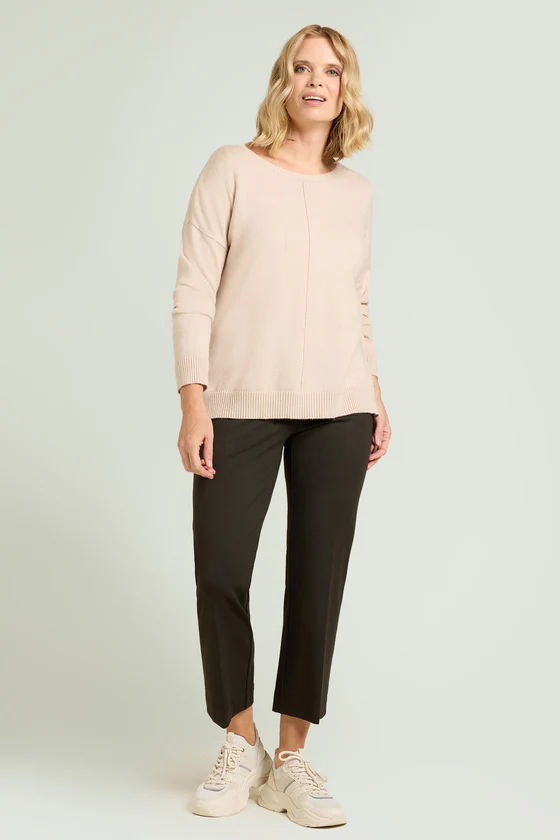 PANTALONI PULL-ON DRITTI IN PUNTO MILANO