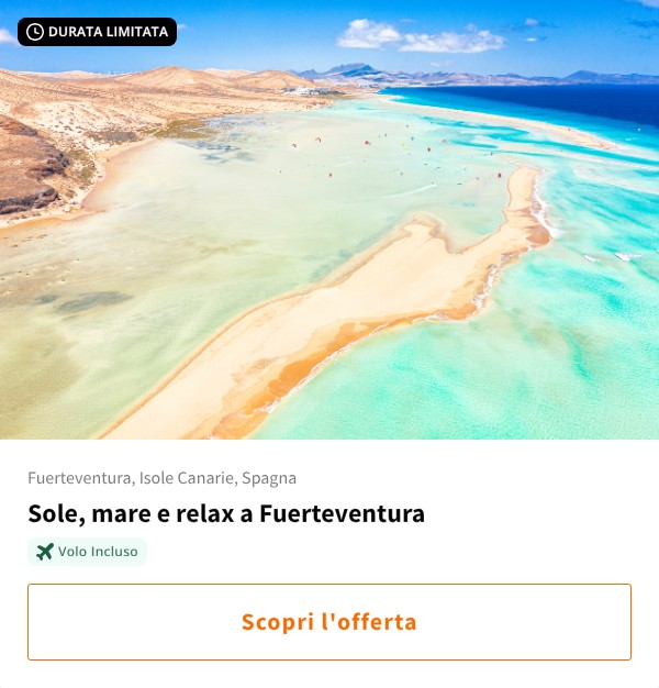 Sole, mare e relax a Fuerteventura