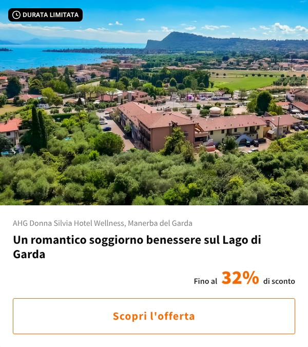 Un romantico soggiorno benessere sul Lago di Garda