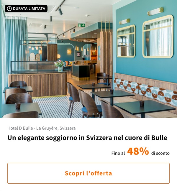 Un elegante soggiorno in Svizzera nel cuore di Bulle