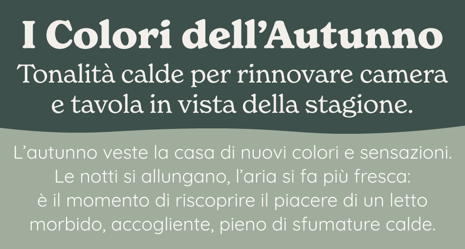 Scopri i colori dell'autunno