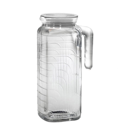 1.2 Liters - Gelo Glass Pitcher - White