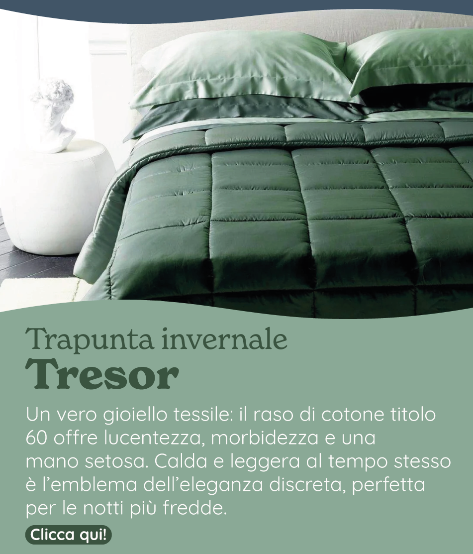Trapunta in Puro Raso Titolo 60 - Tresor