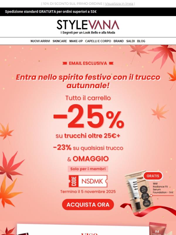 Rinfresca il tuo look trucco per la stagione 🍂💄