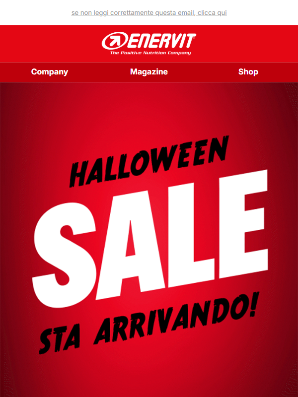 👻 Un COUPON da paura arriva DOMANI