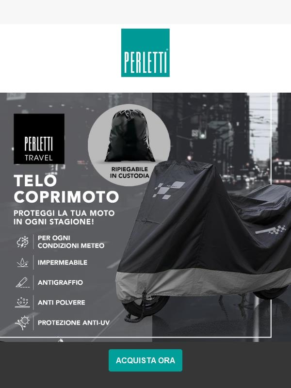 NOVITÀ: scopri i nuovi teli coprimoto!