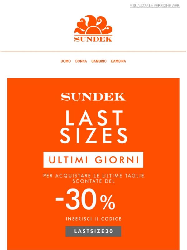 📌 BEACHWEAR -30% - LAST CALL !