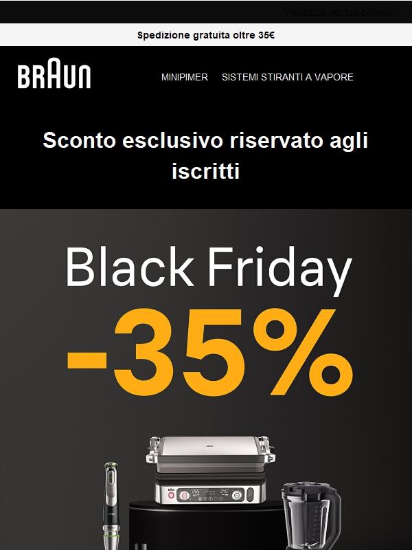 Il Black Friday inizia ora. Solo per te, Jekoo