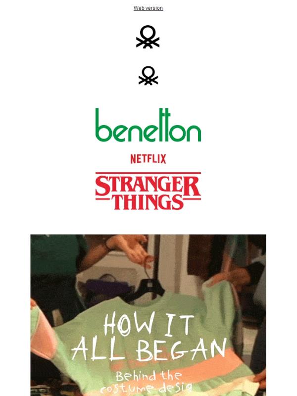 Stranger Colors of Benetton: dai nostri archivi a Hawkins e ritorno