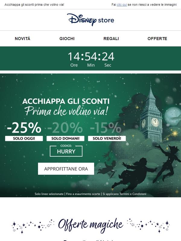 -25% Solo oggi! CODICE: HURRY