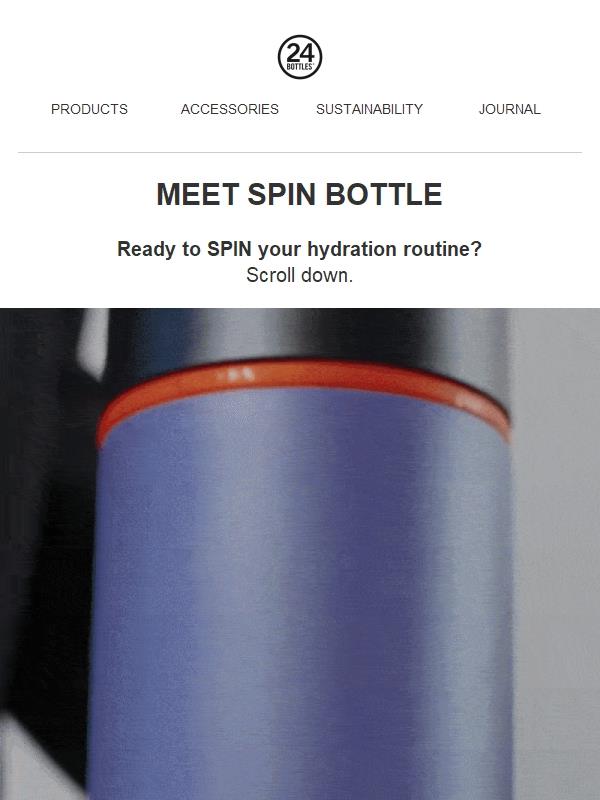 Heads up: one bottle, endless ways to sip.