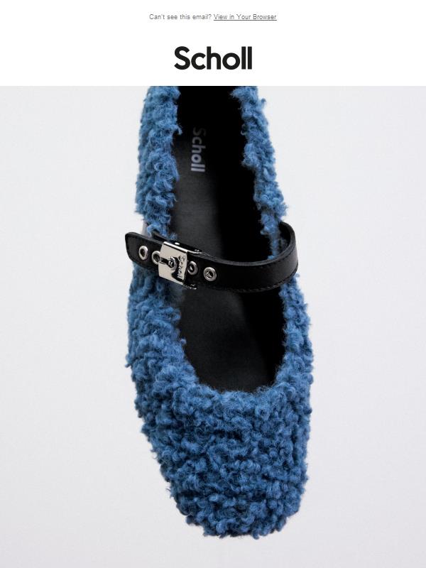 Our new winter ballet flats are here