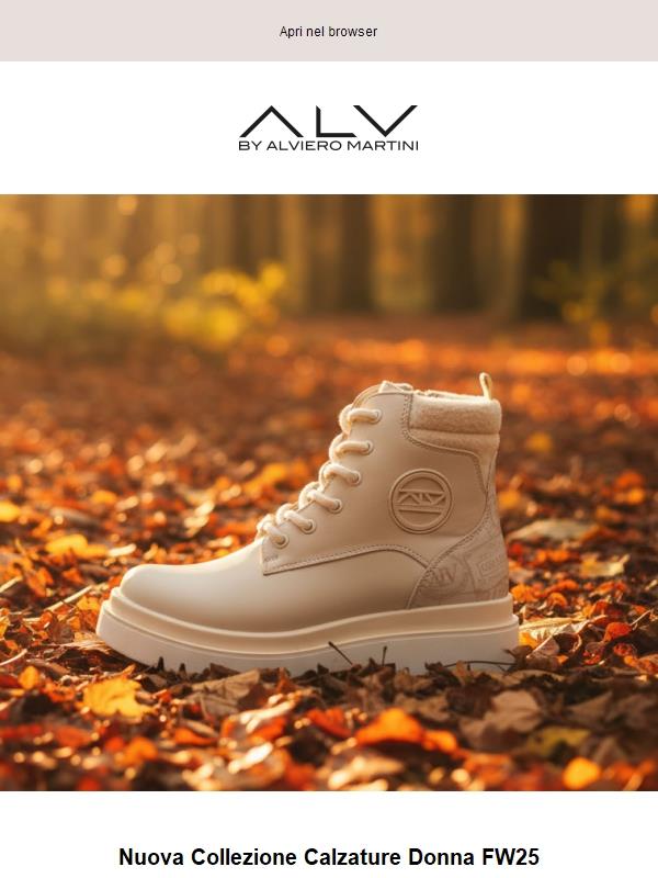 Scopri le nuove calzature ALV FW25 — eleganza ad ogni passo