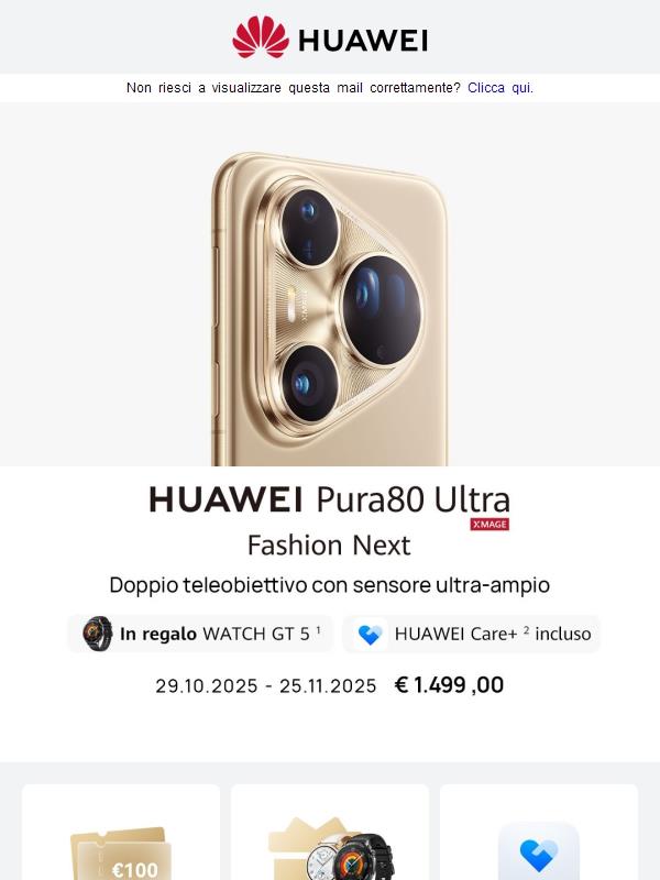 ✨ Nuovo Smartphone HUAWEI Pura 80