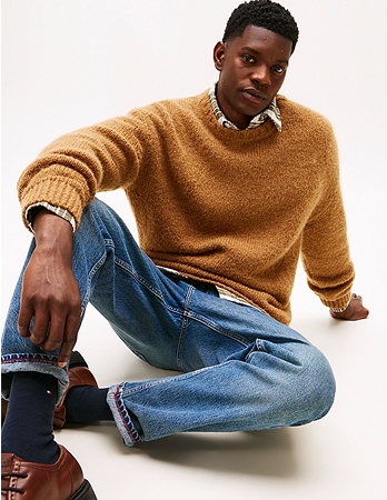 Pullover in misto alpaca