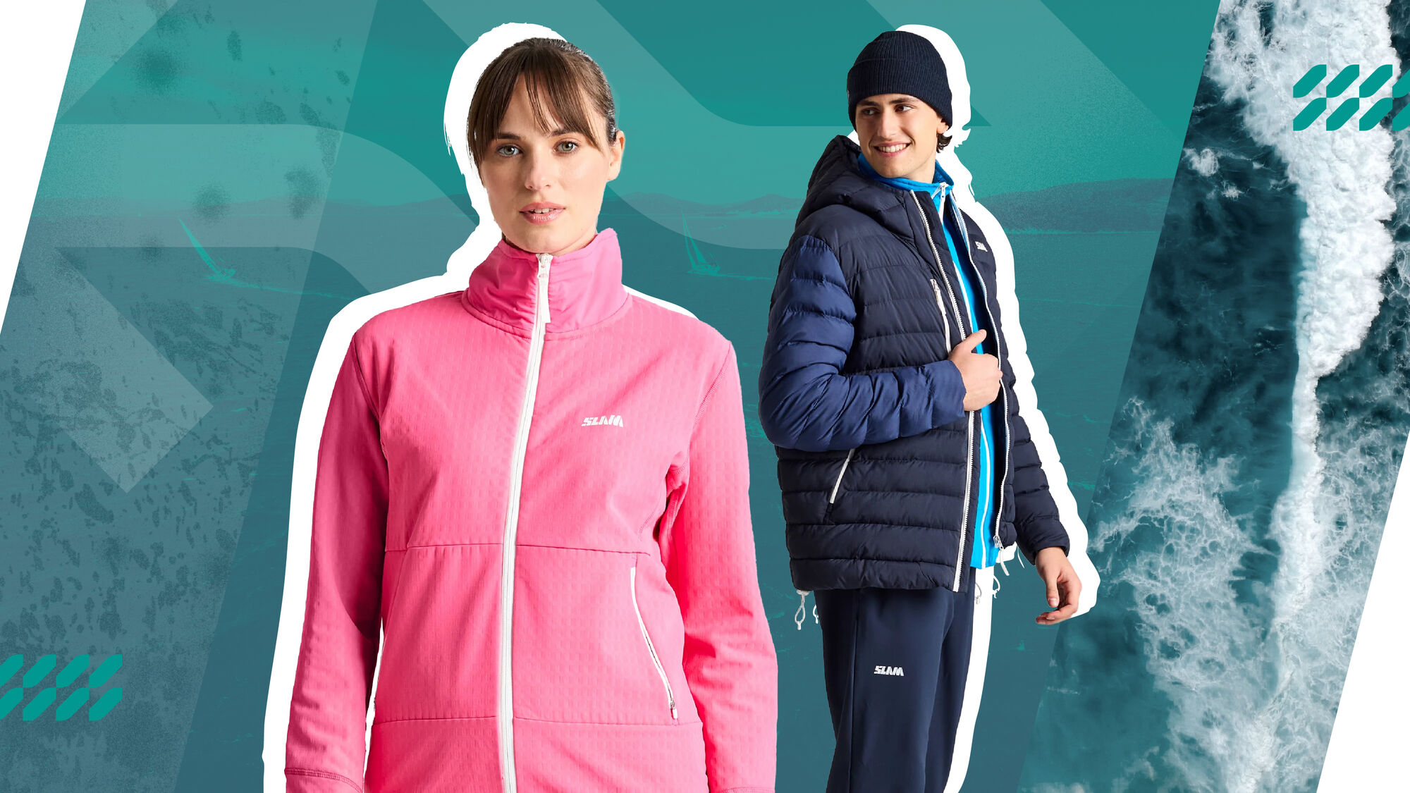 Giacca da barca a layering tecnico