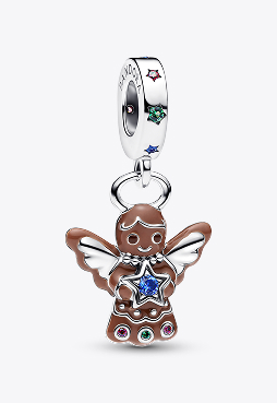 Gingerbread Angel Dangle Charm