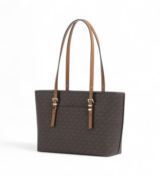 borsa-tote-con-monogramma-marrone