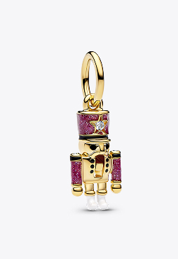 Moveable Nutcracker Dangle Charm