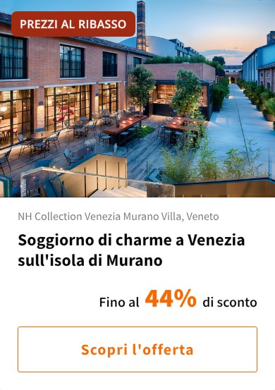 Soggiorno di charme a Venezia sull&#x27;isola di Murano
