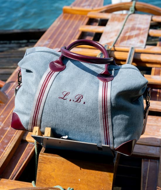 Borsone da Viaggio Harvard Twinline - Large in Grigio