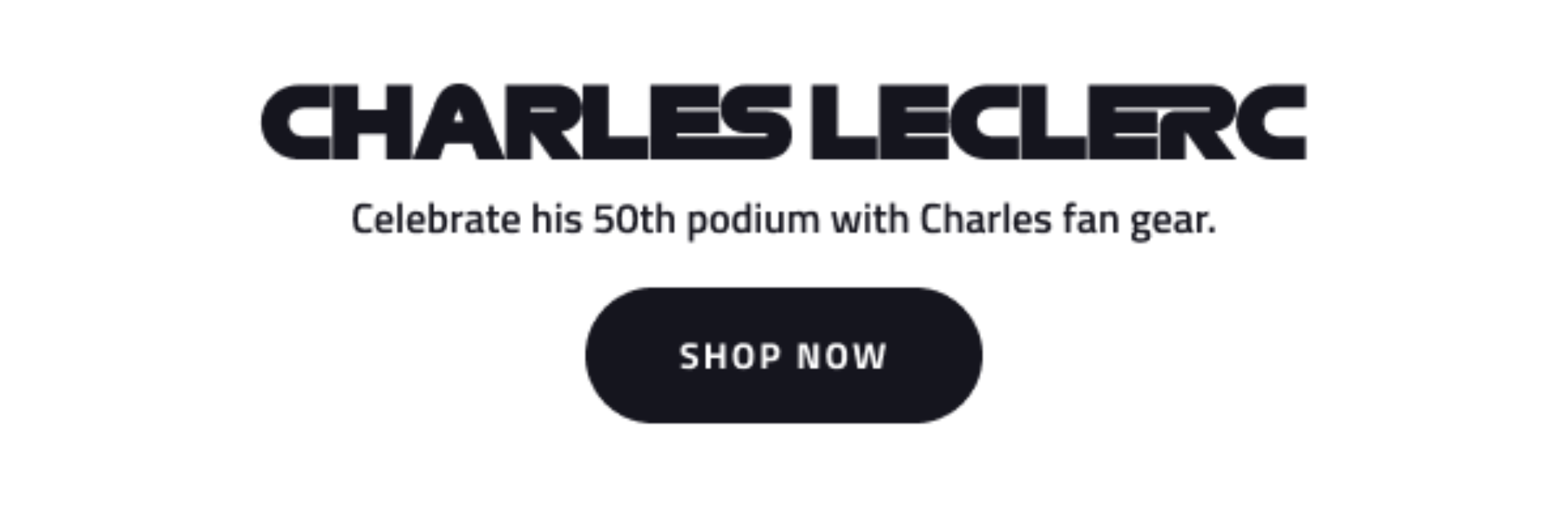 Charles Leclerc's 50th Podium