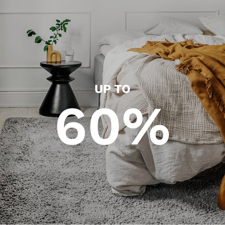 Up to 60% on archived rugs