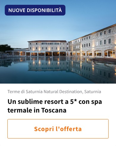Un sublime resort a 5* con spa termale in Toscana