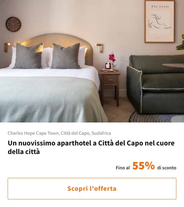 Un nuovissimo aparthotel a Città del Capo nel cuore della città
