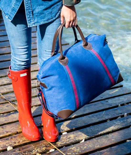 Borsone da Viaggio Harvard Twinline - Small in Bluette