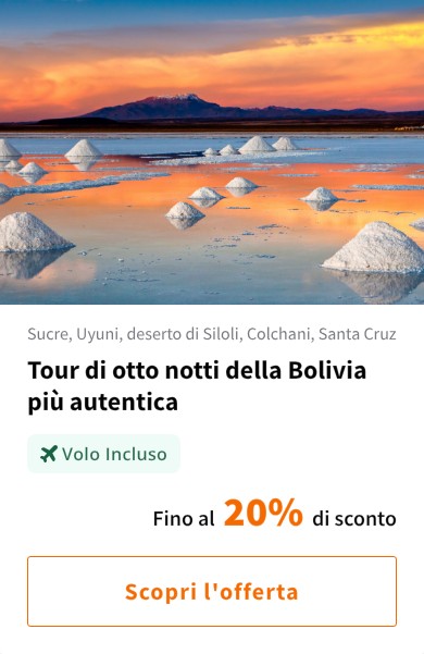 Tour di otto notti della Bolivia più autentica