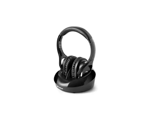 Meliconi HP600 Pro Con cavo e senza cavo Cuffie A Padiglione MUSICA Nero