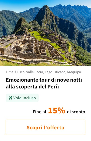 Emozionante tour di nove notti alla scoperta del Perù