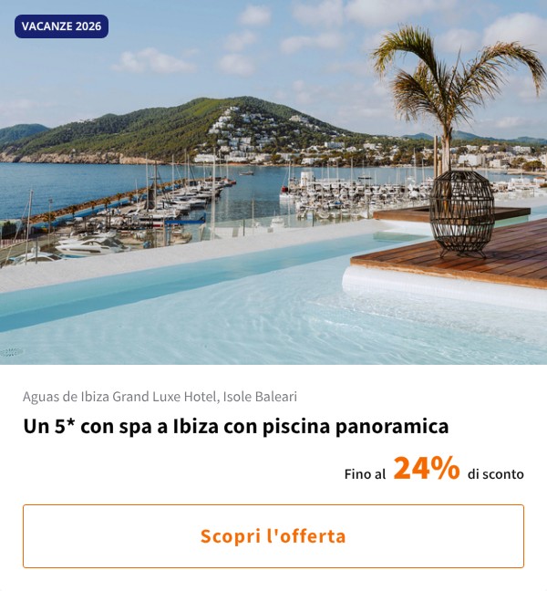Un 5* con spa a Ibiza con piscina panoramica