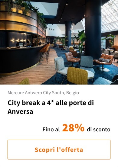 City break a 4* alle porte di Anversa